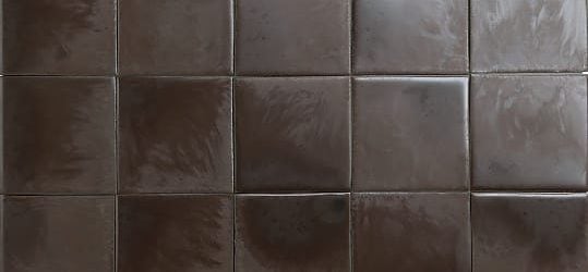Brown textured glazed tiles