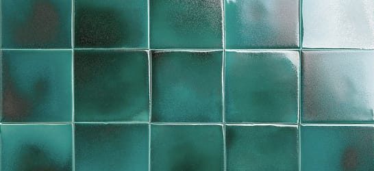 emerald glazed tiles